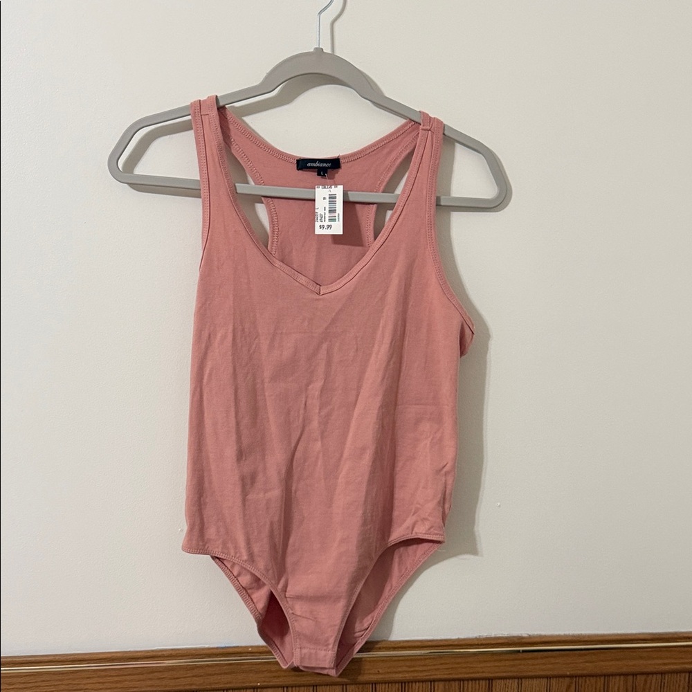 Ambiance Dusty Pink Bodysuit